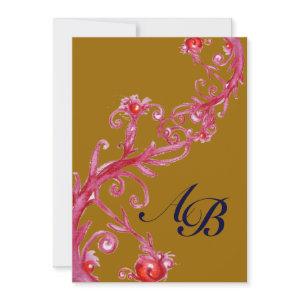 MAGIC BERRIES,MONOGRAM red yellow
