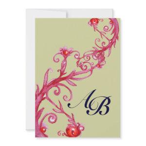 MAGIC BERRIES,MONOGRAM red yellow