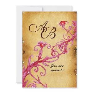 MAGIC BERRIES  MONOGRAM wax seal parchment