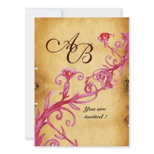 MAGIC BERRIES  MONOGRAM wax seal parchment