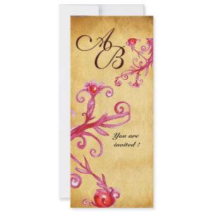MAGIC BERRIES  MONOGRAM wax seal parchment