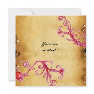 MAGIC BERRIES  MONOGRAM wax seal parchment