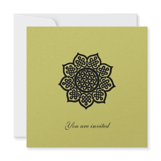 MAGIC EVENT, CELTIC KNOT FLOWER Black Gold