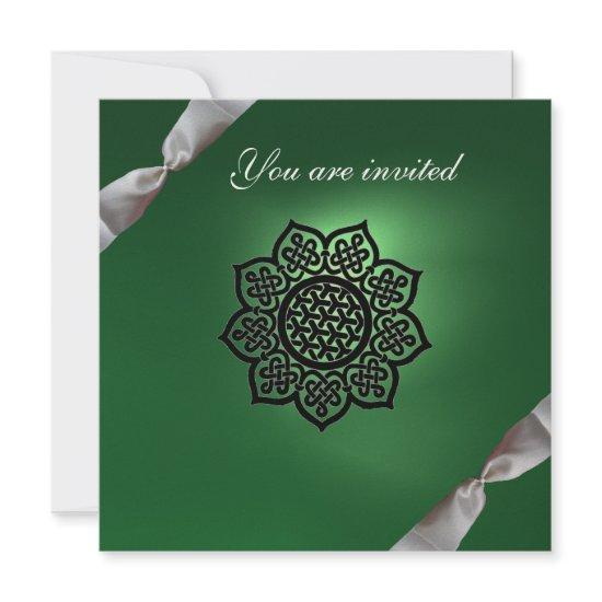 MAGIC EVENT ribbon green champagne