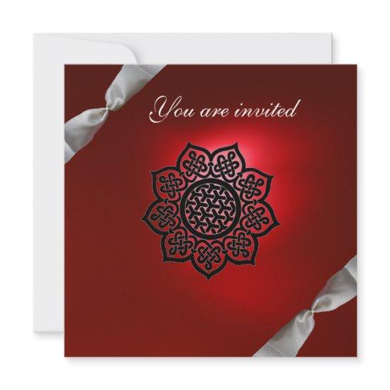 MAGIC EVENT ribbon white red champagne