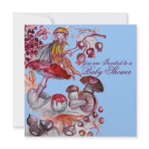 MAGIC FOLLET OF MUSHROOMS BLUE BABY BOY SHOWER