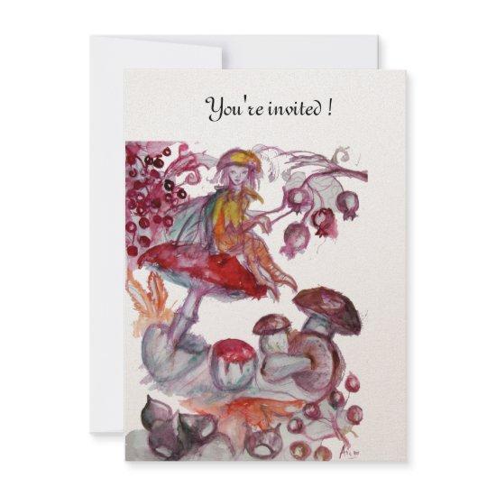 MAGIC FOLLET OF MUSHROOMS, Fantasy Baby Shower