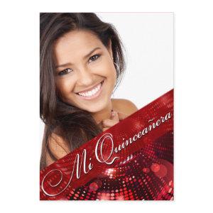 Magic Lights Photo Quinceanera - red