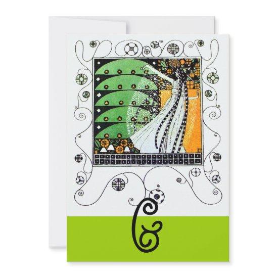 MAGIC OF THE SPRING,bright green  black yellow