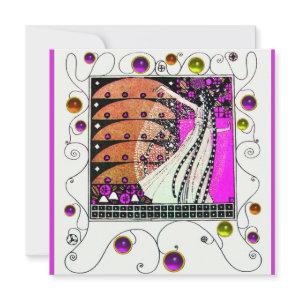 MAGIC OF THE SPRING bright violet black brown