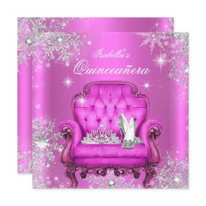 Magical Princess Quinceanera Pink Birthday Party