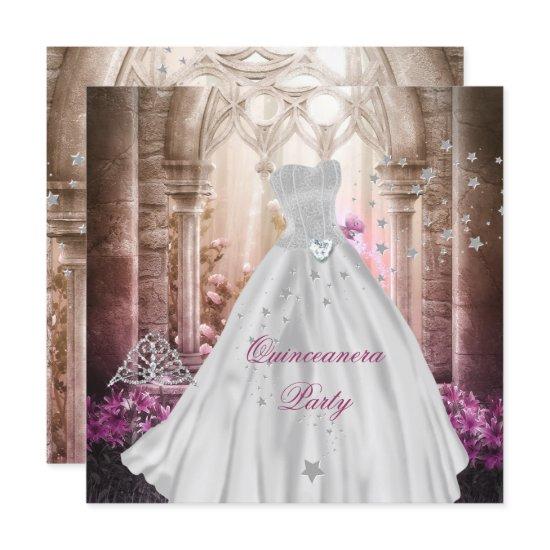 Magical Quinceanera 15th Pink Princess Party