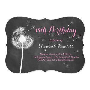 Make a Wish! 18th Birthday  (pink)