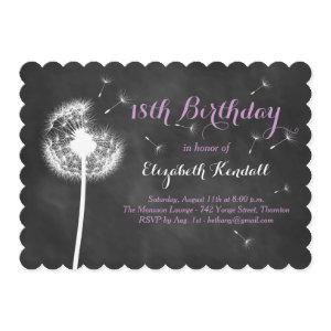 Make a Wish! 18th Birthday  (purple)