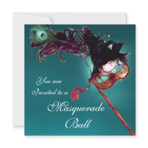 MARDI GRAS MASQUERADE BALL blue