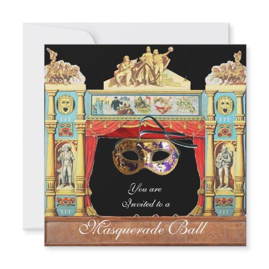 MARDI GRAS MASQUERADE BALL MASKS THEATRE STAGE