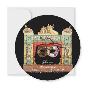 MARDI GRAS MASQUERADE BALL MASKS THEATRE STAGE