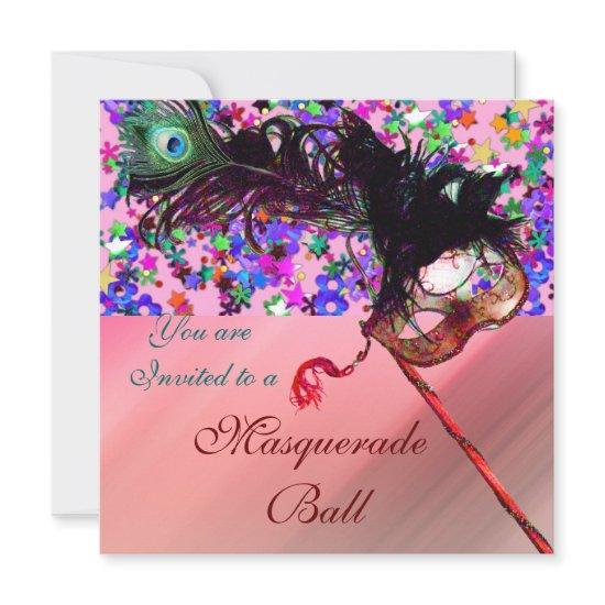 MARDI GRAS MASQUERADE & CONFETTI silk