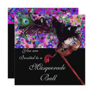 MARDI GRAS MASQUERADE & CONFETTI silver