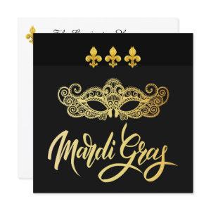 Mardi Gras Masquerade Party