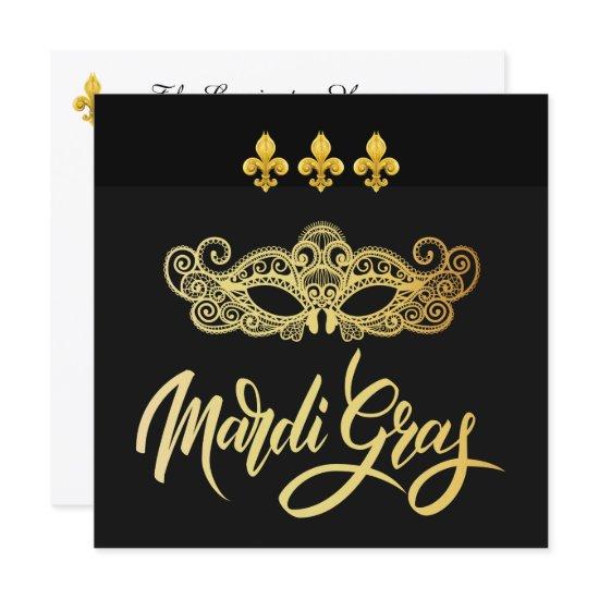 Mardi Gras Masquerade Party