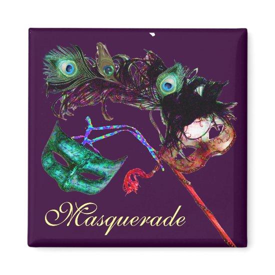 MARDI GRAS MASQUERADE PARTY MAGNET