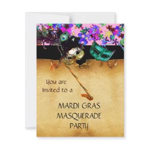 MARDI GRAS MASQUERADE PARTY, Yellow confetti