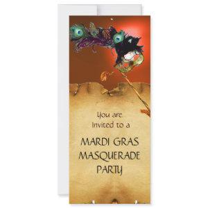 MARDI GRAS MASQUERADE PARTY, Yellow Orange