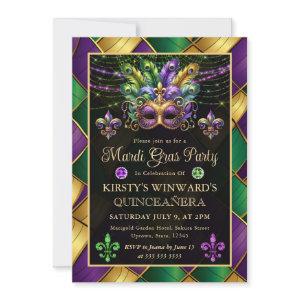 Mardi Gras Masquerade Quinceanera