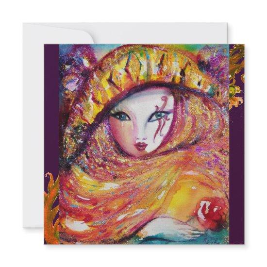 MASK IN YELLOW,MARDI GRAS PARTY champagne metallic