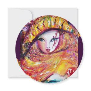 MASK IN YELLOW ,MARDI GRAS PARTY red,purple,violet