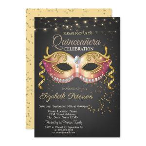 Masque,Lights,Diamonds Masquerad Quinceañera
