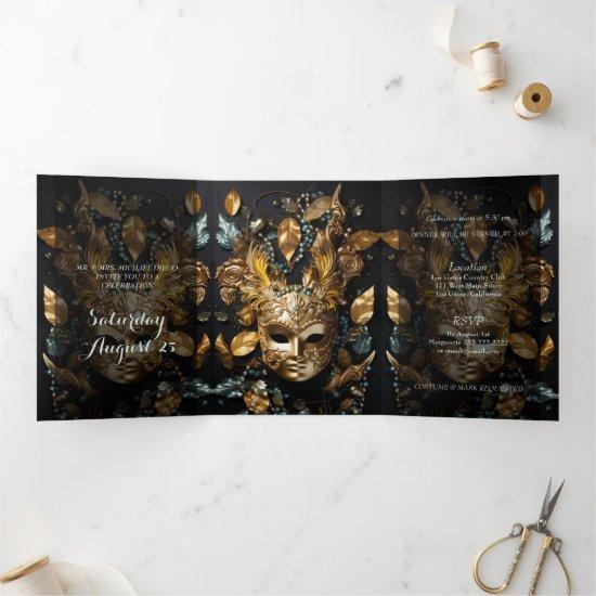 Masquerade Ball Quinceanera Party