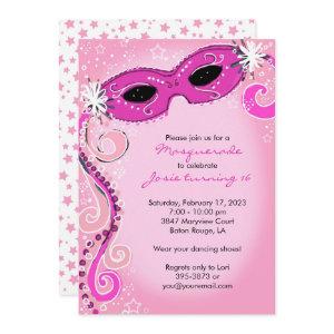 Masquerade : Pink Sweet 16 Ball