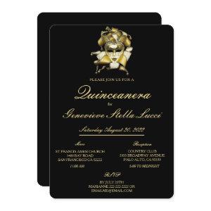 Masquerade Mask Quinceañera Party