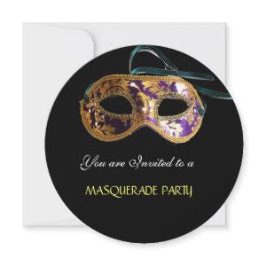 MASQUERADE PARTY,Black white blue