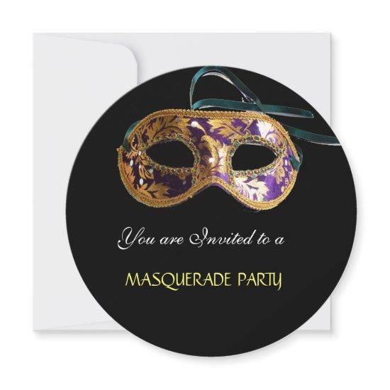 MASQUERADE PARTY,Black white blue