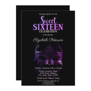 Masquerade,Purple Masque Sweet 16