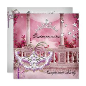 Masquerade Quinceanera 15 Pink Birthday Party