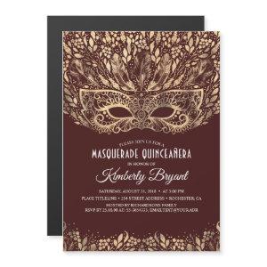 MASQUERADE QUINCEANERA 15TH BIRTHDAY MAGNETIC