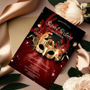 Masquerade Red Sweet 16