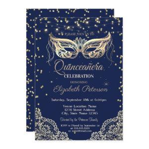 Masquerade,String Lights,Lace,Diamonds Quinceañera