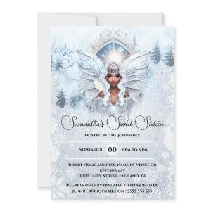 Melanin winter princess fairytale portal enchanted
