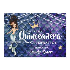 Mermaid in Blue Under the Sea w/ Mass Quinceañera