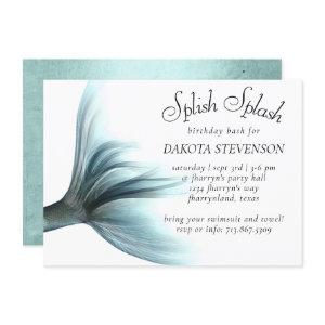 Mermaid Luxe | Seafoam Mint Green Splish Splash