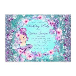 Mermaid Under the Sea Birthday Party