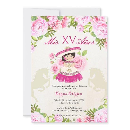 Mexican Charra 15 Quinceanera