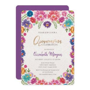 Mexican Fiesta Flowers Quinceañera
