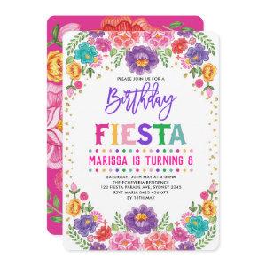 Mexican Floral Fiesta Nacho Average Birthday Party