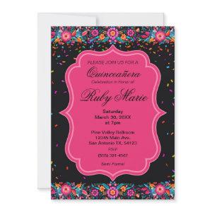 Mexican Floral Fiesta Quinceañera